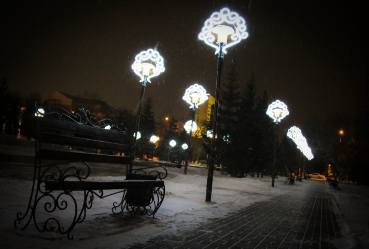 Astana at New Year's Eve. Photo by  Danial Okassov©