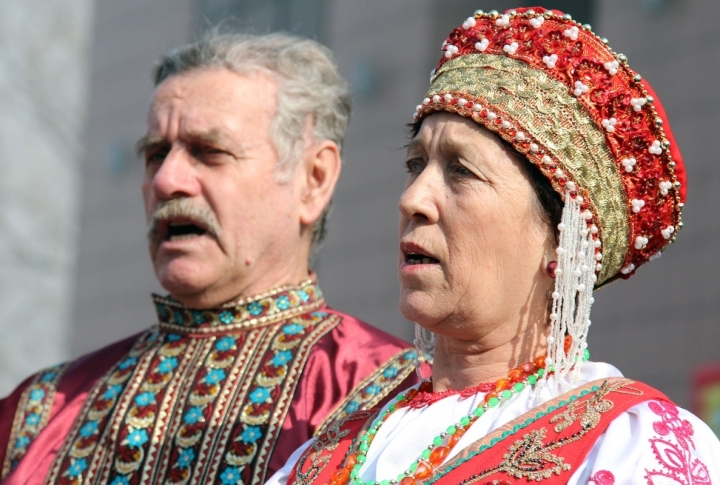 Maslenitsa songs. Photo by Yaroslav Radlovskiy©