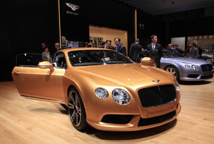 New Bentley Continental GT V8. ©REUTERS