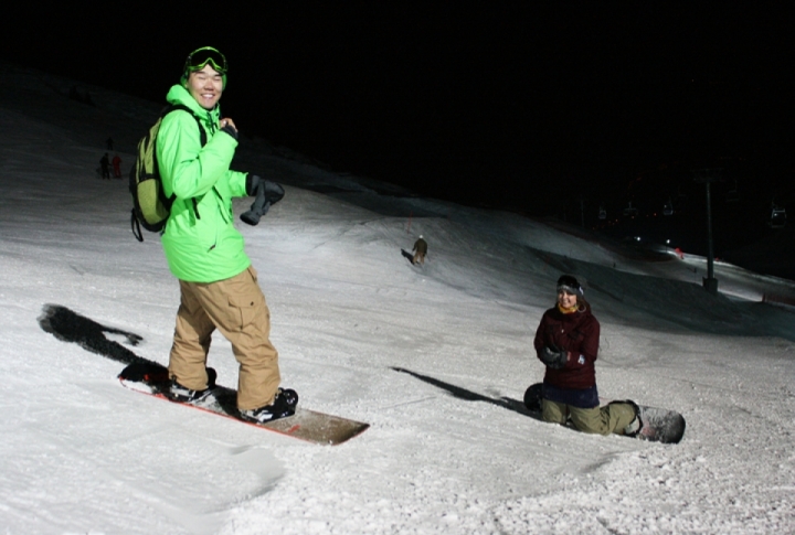 The season at Shymbulak finishes in mid April, but everything depends on the weather. Photo by Ruslan Yamai©