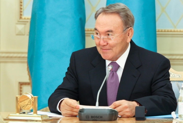 Kazakhstan President Nursultan Nazarbayev. Photo by Danial Okassov©