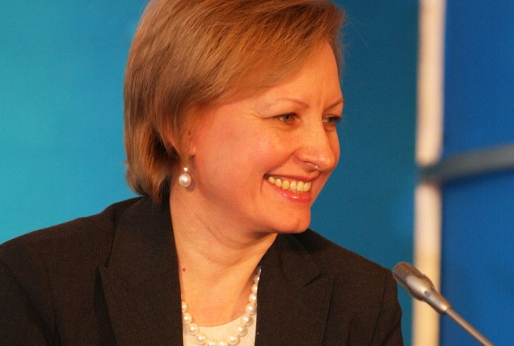 Deputy chairman of Samruk-Kazyna National Welfare Fund Yelena Bakhmetova. Photo by Yaroslav Radlovskiy©