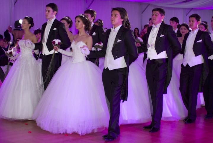 76 debutant couples opened the Ball. Photo by Aizhan Tugelbayeva©