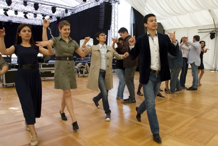 Rehearsal before the ball. Photo by Vladimir Dmitriyev©