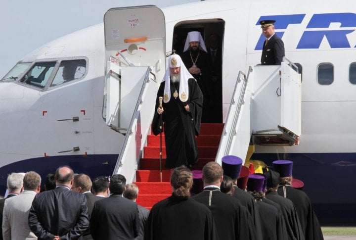 The Patriarch noted that it was his second visit to Kazakhstan. Photo by Danial Okassov©