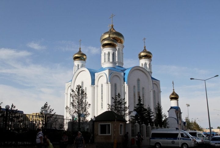 Uspenskiy Cathedral in Astana. Photo by Danial Okassov©