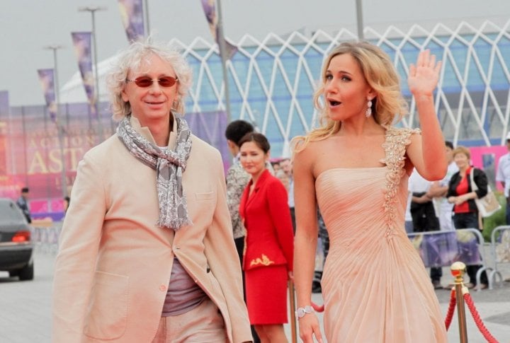 Russian singers Arkadiy Ukupnik (L) and Julia Kovalchuk (R). Photo by Danial Okassov©