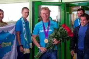 Vinokourov came back to Kazakhstan