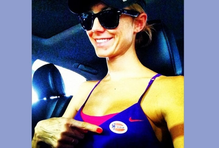 Stacy Kiebler voted. ©StacyKiebler\twitter.com