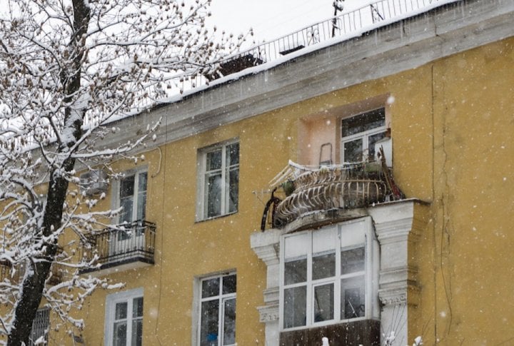 Old houses along Baiseitova street. ©Tengrinews.kz