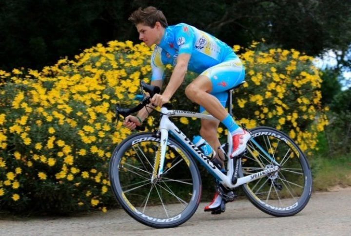 Jacob Fuglsang (Denmark). Photo courtesy of Astana cycling team's Facebook page