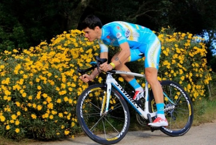 Jacopo Guarnieri (Italy). Photo courtesy of Astana cycling team's Facebook page