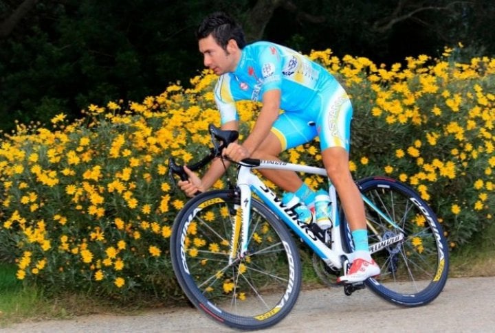 Simone Ponzi (Italy). Photo courtesy of Astana cycling team's Facebook page