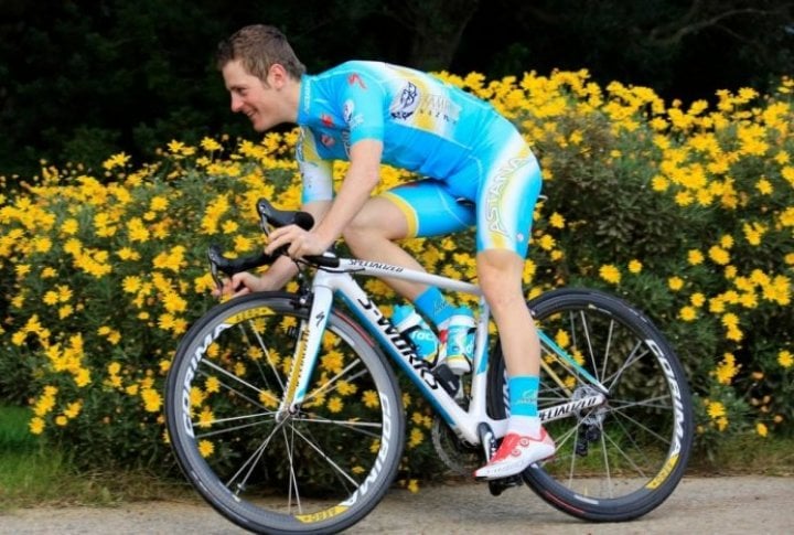 Kevin Zeldraers (Belgium). Photo courtesy of Astana cycling team's Facebook page