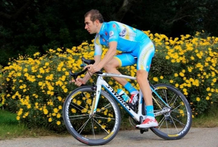 Alessandro Vanotti (Italy). Photo courtesy of Astana cycling team's Facebook page