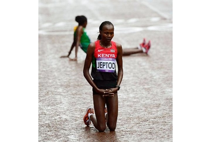 Silver winner Priscah Jeptoo of Kenya. Photo courtesy of SI.com