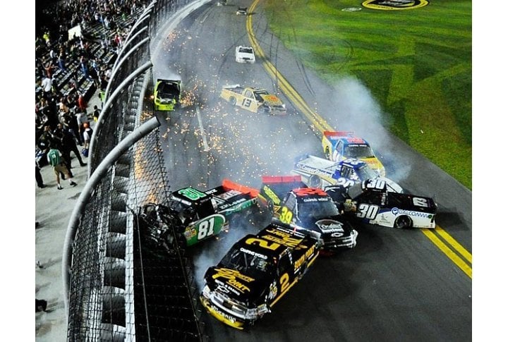 Camping World Truck. Photo courtesy of SI.com