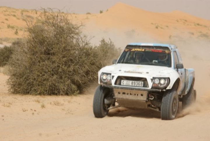 Kazakhstan offroader MEBAR М440 (Kanat Shagirov and Aleksander Moroz. ©Tengrinews.kz