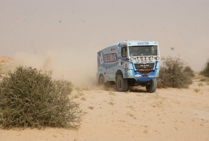 A truck of Elisabete Jacinto. ©Tengrinews.kz