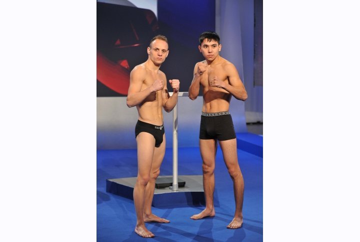 Bantamweight category: Vincenzo Picardi vs Yelik Abdraimov. Photo courtesy of WSB official website