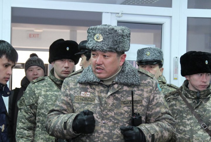 Commander of the 36th air assault team, general-major Almaz Dzhumakeyev. Photo by Marat Abilov©