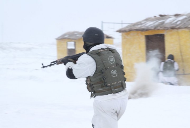 Motto of 36th air assault company: Stand up and don't give up! Photo by Marat Abilov©