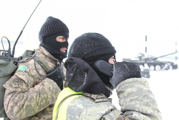 Demonstration of military vehicles. Photo by Marat Abilov©