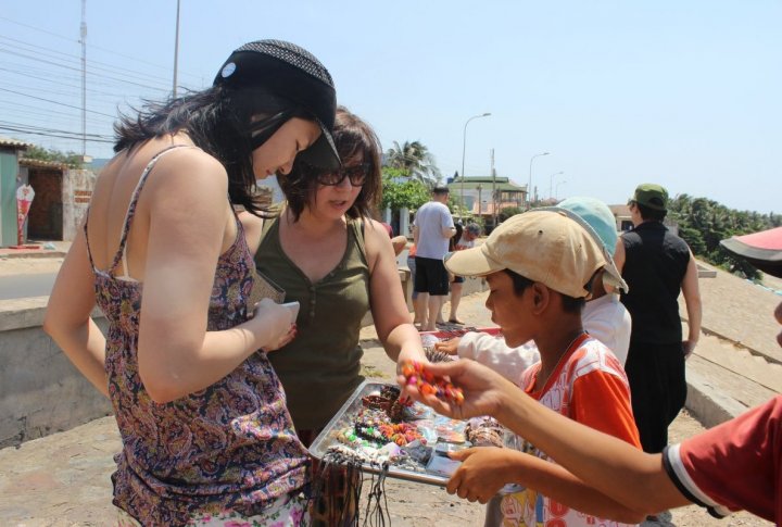 Souvenirs are sold at the streets. Photo by Roza Yessenkulova©