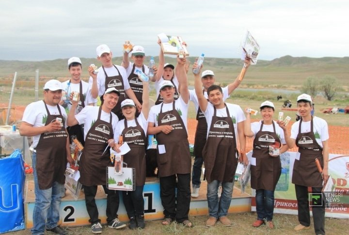 Winners of the steppe shashlyk festival. Photo by Vladimir Prokopenko©