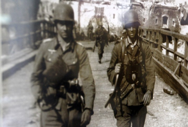 Wehrmacht soldiers next to Terespol gates. June 1941.