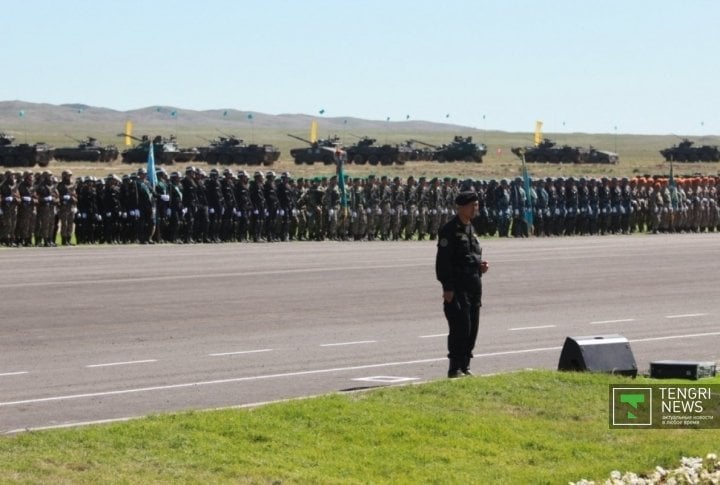 Over 7 thousand militarymen took part in the parade. Photo by Vladimir Prokopenko©