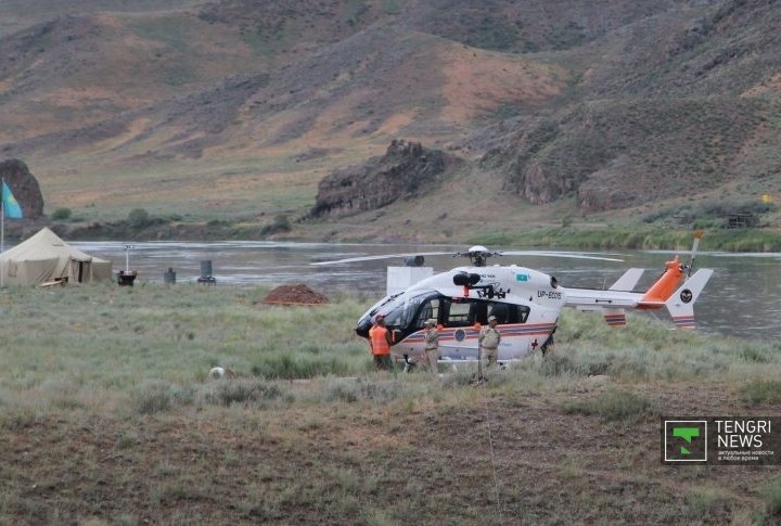 Kazakhstan-made Eurocopter helicopter. Photo by Vladimir Prokopenko©