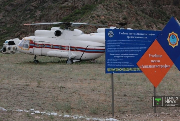 A training platform for air crash training. Photo by Vladimir Prokopenko©