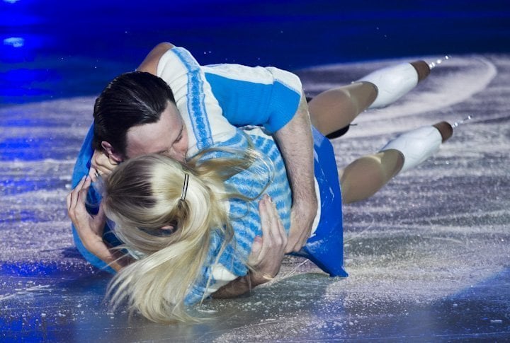 Olympic champions Tatyana Totmyanina and Maksim Marinin. Photo by Vladimir Dmitriyev©