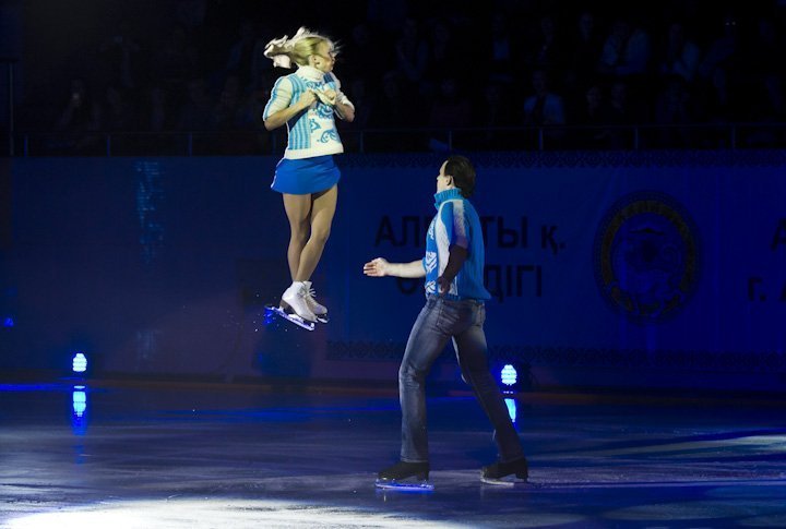 Olympic champions Tatyana Totmyanina and Maksim Marinin. Photo by Vladimir Dmitriyev©