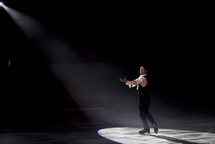 Silver Olympic winner, 2-time world champion Stephane Lambiel. Photo by Vladimir Dmitriyev©