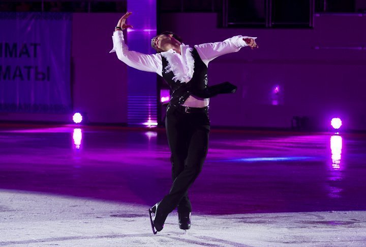 Silver Olympic winner, 2-time world champion Stephane Lambiel. Photo by Vladimir Dmitriyev©