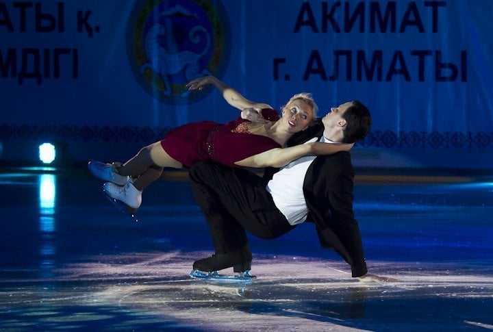 Olympic champions Tatyana Totmyanina and Maksim Marinin. Photo by Vladimir Dmitriyev©