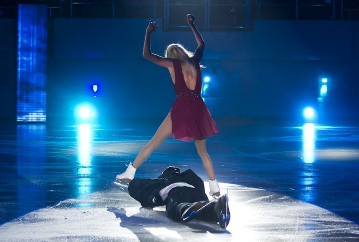 Olympic champions Tatyana Totmyanina and Maksim Marinin. Photo by Vladimir Dmitriyev©