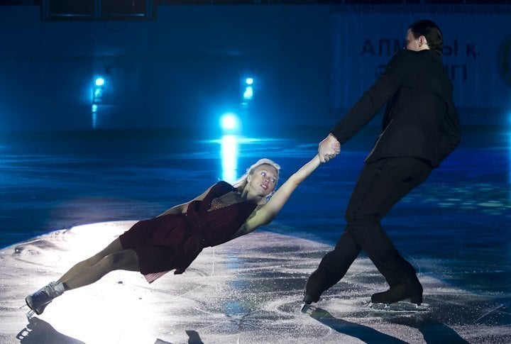 Olympic champions Tatyana Totmyanina and Maksim Marinin. Photo by Vladimir Dmitriyev©