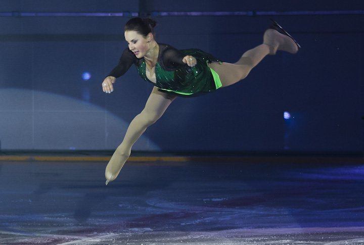 2-time world champion Irina Slutskaya. Photo by Vladimir Dmitriyev©