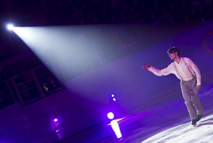 Silver Olympic winner, 2-time world champion Stephane Lambiel. Photo by Vladimir Dmitriyev©