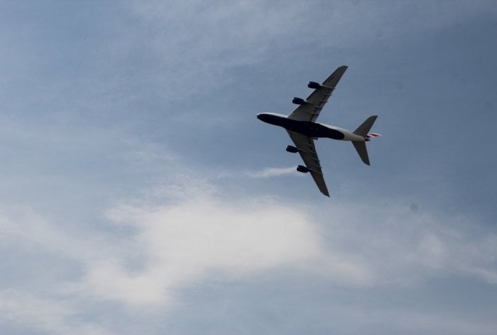 Some of the demonstration flights were about to be canceled because of the bad weather. Photo by Roza Yessenkulova©