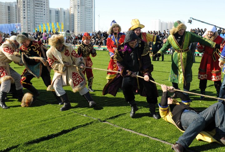 Астанадағы Наурыз тойынан көріністер ©Мансұр Хамит