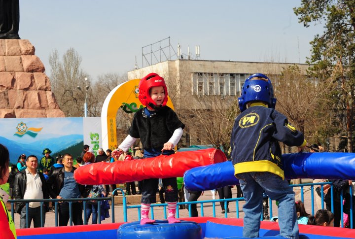 Алматыдағы Наурыз тойынан көріністер ©Нұрғиса Елеубеков