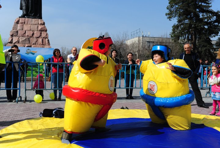 Алматыдағы Наурыз тойынан көріністер ©Нұрғиса Елеубеков