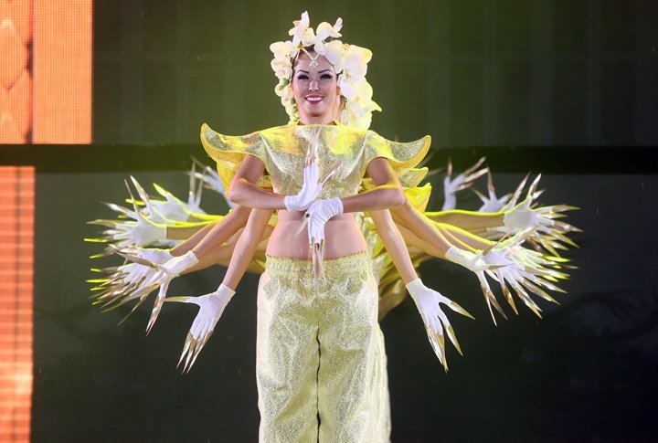 Болливуд фильмдерінен көрініс.  ©Ярослав Радловский