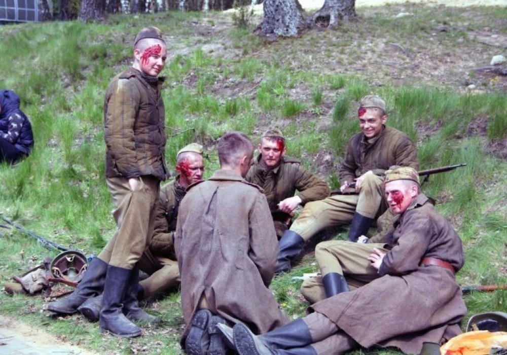 Фильм түсірілімінде. © Айжан Түгелбаева