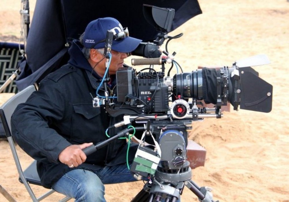 Қоюшы-оператор Хасан Қыдырәлиев.