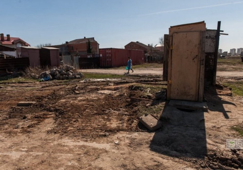 Ортақ дәретхананың түрі осындай.